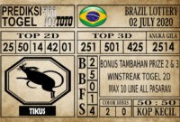Prediksi Brazil Lottery Hari Ini 02 Juli 2020