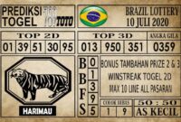 Prediksi Brazil Lottery Hari Ini 10 Juli 2020
