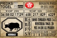 HK-09JULI Prediksi Hongkong Pools Hari Ini 09 Juli 2020