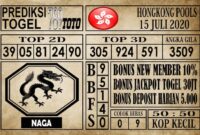Prediksi Hongkong Pools Hari Ini 15 Juli 2020