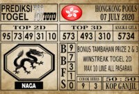 Prediksi Hongkong Pools Hari Ini 07 Juli 2020