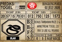 Prediksi Hongkong Pools Hari Ini 02 Juli 2020
