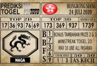Prediksi Hongkong Siang Hari Ini 24 Juli 2020