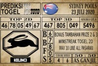 SYD 23Prediksi Sydney Pools Hari Ini 23 Juli 2020 Prediksi Sydney Pools Hari Ini 23 Juli 2020
