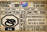 SYDPrediksi Sydney Pools Hari Ini 31 Juli 2020 31 Prediksi Sydney Pools Hari Ini 31 Juli 2020