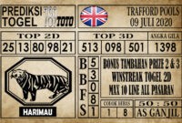 Prediksi Trafford Pools Hari Ini 09 Juli 2020