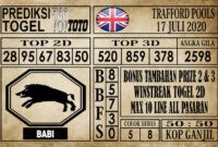 Prediksi Trafford Pools Hari Ini 17 Juli 2020