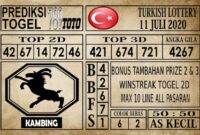 Prediksi Turkish Lottery Hari Ini 11 Juli 2020 Prediksi Turkish Lottery Hari Ini 11 Juli 2020