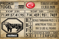 Prediksi Turkish Lottery Hari Ini 13 Juli 2020 Prediksi Turkish Lottery Hari Ini 13 Juli 2020