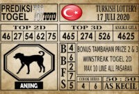 Prediksi Turkish Lottery Hari Ini 17 Juli 2020