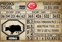 Prediksi Turkish Lottery Hari Ini 24 Juli 2020