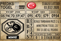 Prediksi Turkish Lottery Hari Ini 03 Juli 2020