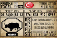 Prediksi Turkish Lottery Hari Ini 29 Juli 2020