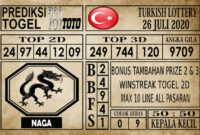 Prediksi Turkish Lottery Hari Ini 26 Juli 2020