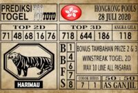 Prediksi Hongkong Pools Hari Ini 28 Juli 2020 Prediksi Hongkong Pools Hari Ini 28 Juli 2020