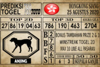 HKS 25Prediksi Hongkong Siang Hari Ini 25 Agustus 2020 Prediksi Hongkong Siang Hari Ini 25 Agustus 2020
