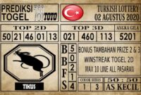 Prediksi Turkish Lottery Hari Ini 02 Agustus 2020