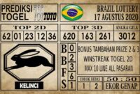 Prediksi Brazil Lottery Hari Ini 17 Agustus 2020