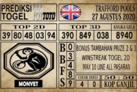 Prediksi Trafford Pools Hari Ini 27 Agustus 2020