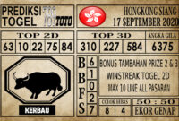 HKS 17Prediksi Hongkong Siang Hari Ini 17 September 2020 Prediksi Hongkong Siang Hari Ini 17 September 2020Prediksi Hongkong Siang Hari Ini 17 September 2020