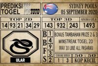 Prediksi Sydney Pools Hari Ini 05 September 2020 Prediksi Sydney Pools Hari Ini 05 September 2020