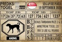 Prediksi Singapore Pools Hari ini 19 September 2020 Prediksi Singapore Pools Hari ini 19 September 2020