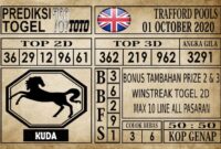 Prediksi Trafford Pools Hari Ini 01 Oktober 2020