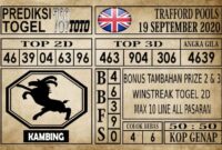 Prediksi Trafford Pools Hari Ini 19 September 2020 Prediksi Trafford Pools Hari Ini 19 September 2020