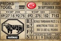Prediksi Turkish Lottery Hari Ini 30 September 2020 Prediksi Turkish Lottery Hari Ini 30 September 2020