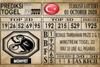 Prediksi Turkish Lottery Hari Ini 01 Oktober 2020