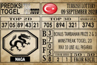 TRKY 09Prediksi Turkish Lottery Hari Ini 09 September 2020 Prediksi Turkish Lottery Hari Ini 09 September 2020