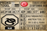 TRKY 23Prediksi Turkish Lottery Hari Ini 23 September 2020 Prediksi Turkish Lottery Hari Ini 23 September 2020
