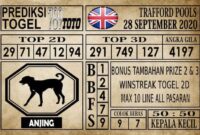 Prediksi Trafford Pools Hari Ini 28 September 2020