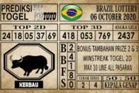 Prediksi Brazil Lottery Hari Ini 06 Oktober 2020