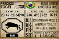 Prediksi Brazil Lottery Hari Ini 12 Oktober 2020