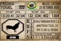 Prediksi Brazil Lottery Hari Ini 25 Oktober 2020 Prediksi Brazil Lottery Hari Ini 25 Oktober 2020