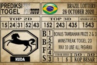 Prediksi Brazil Lottery Hari Ini 26 Oktober 2020 Prediksi Brazil Lottery Hari Ini 26 Oktober 2020