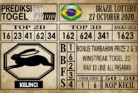 Prediksi Brazil Lottery Hari Ini 27 Oktober 2020 Prediksi Brazil Lottery Hari Ini 27 Oktober 2020