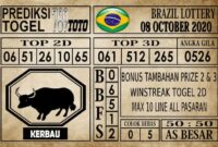 Prediksi Brazil Lottery Hari Ini 08 Oktober 2020