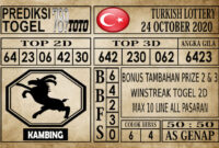 Prediksi Turkish Lottery Hari Ini 24 Oktober 2020 Prediksi Turkish Lottery Hari Ini 24 Oktober 2020