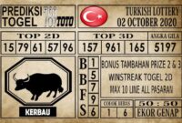 Prediksi Turkish Lottery Hari Ini 02 Oktober 2020