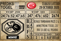 Prediksi Turkish Lottery Hari Ini 29 Oktober 2020 Prediksi Turkish Lottery Hari Ini 29 Oktober 2020