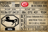 Prediksi Turkish Lottery Hari Ini 06 Oktober 2020