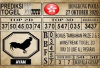 Prediksi Hongkong Pools Hari Ini 27 Oktober 2020 Prediksi Hongkong Pools Hari Ini 27 Oktober 2020