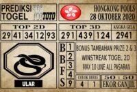 Prediksi Hongkong Pools Hari Ini 28 Oktober 2020 Prediksi Hongkong Pools Hari Ini 28 Oktober 2020