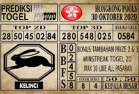 Prediksi Hongkong Pools Hari Ini 30 Oktober 2020 Prediksi Hongkong Pools Hari Ini 30 Oktober 2020