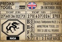 Prediksi Trafford Pools Hari Ini 26 Oktober 2020
