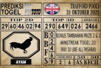 Prediksi Trafford Pools Hari Ini 31 Oktober 2020