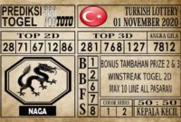 Prediksi Turkish Lottery Hari ini 01 November 2020 Prediksi Turkish Lottery Hari ini 01 November 2020
