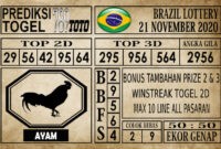 Prediksi Brazil Lottery Hari Ini 21 November 2020